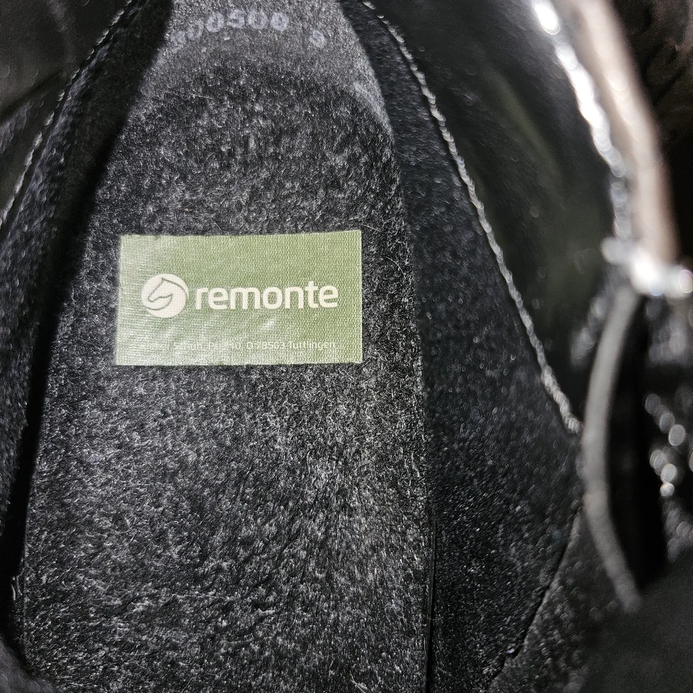 Remonte Annemarie Vintage Inspired Leather Colorblock Booties  Size 37 (6)